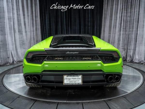 Used 2016 Lamborghini Huracan LP580-2 Coupe **MSRP $256,895** for sale Sold at Chicago Motor Cars in West Chicago IL 60185 4