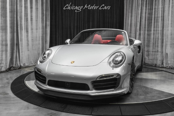 Used 2014 Porsche 911 Turbo S Convertible Carbon Trim! Upgraded Exhaust! Porsche Entry & Drive! for sale Sold at Chicago Motor Cars in West Chicago IL 60185 2
