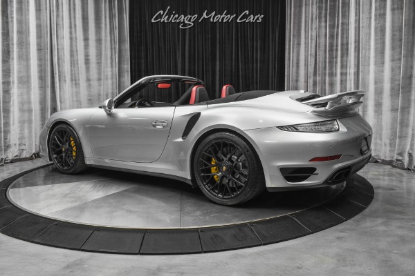 Used 2014 Porsche 911 Turbo S Convertible Carbon Trim! Upgraded Exhaust! Porsche Entry & Drive! for sale Sold at Chicago Motor Cars in West Chicago IL 60185 3