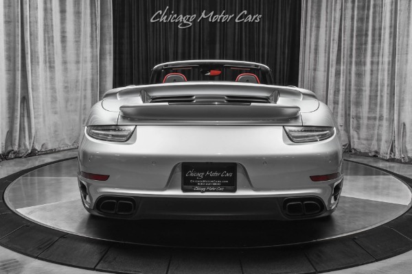 Used 2014 Porsche 911 Turbo S Convertible Carbon Trim! Upgraded Exhaust! Porsche Entry & Drive! for sale Sold at Chicago Motor Cars in West Chicago IL 60185 4