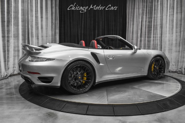 Used 2014 Porsche 911 Turbo S Convertible Carbon Trim! Upgraded Exhaust! Porsche Entry & Drive! for sale Sold at Chicago Motor Cars in West Chicago IL 60185 5