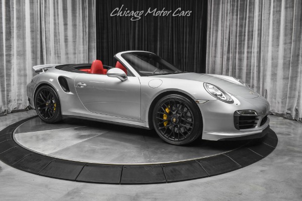 Used 2014 Porsche 911 Turbo S Convertible Carbon Trim! Upgraded Exhaust! Porsche Entry & Drive! for sale Sold at Chicago Motor Cars in West Chicago IL 60185 6