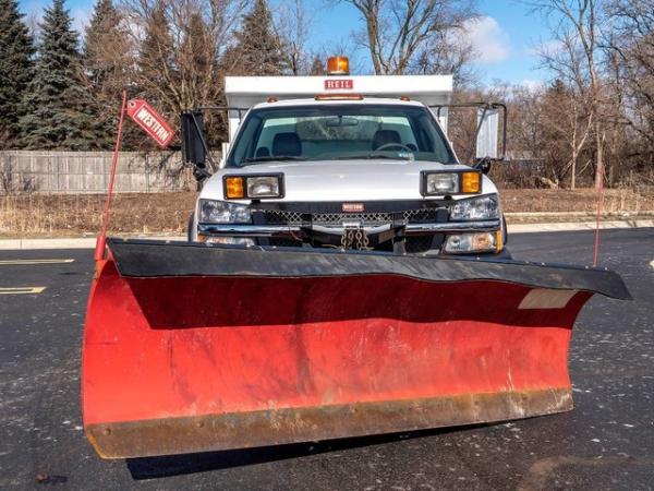 Used 2004 Chevrolet Silverado 3500 4X4 Dump **TRUCK PLOW & SALTER** for sale Sold at Chicago Motor Cars in West Chicago IL 60185 3