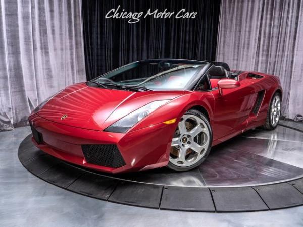 Used 2007 Lamborghini Gallardo Spyder Convertible **MSRP $230,049** for sale Sold at Chicago Motor Cars in West Chicago IL 60185 2