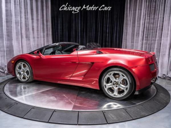 Used 2007 Lamborghini Gallardo Spyder Convertible **MSRP $230,049** for sale Sold at Chicago Motor Cars in West Chicago IL 60185 3
