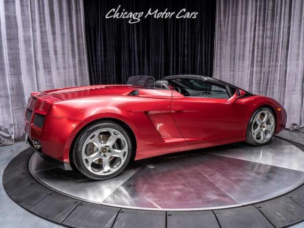 Used 2007 Lamborghini Gallardo Spyder Convertible **MSRP $230,049** for sale Sold at Chicago Motor Cars in West Chicago IL 60185 5