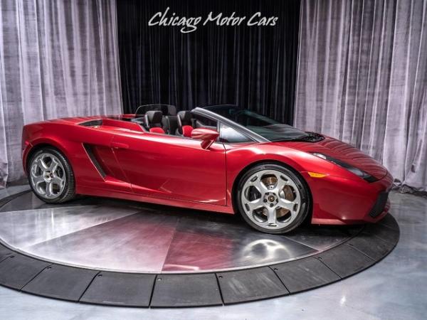 Used 2007 Lamborghini Gallardo Spyder Convertible **MSRP $230,049** for sale Sold at Chicago Motor Cars in West Chicago IL 60185 6