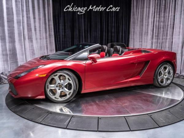 Used 2007 Lamborghini Gallardo Spyder Convertible **MSRP $230,049** for sale Sold at Chicago Motor Cars in West Chicago IL 60185 1
