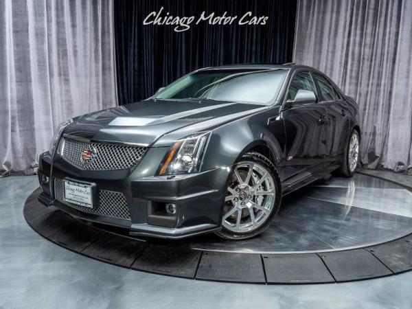 Used 2014 Cadillac CTS-V Sedan **ULTRA VIEW SUNROOF** for sale Sold at Chicago Motor Cars in West Chicago IL 60185 2