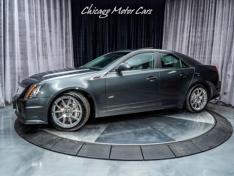 Used 2014 Cadillac CTS-V Sedan **ULTRA VIEW SUNROOF** for sale Sold at Chicago Motor Cars in West Chicago IL 60185 1