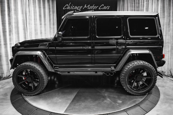 Used-2017-Mercedes-Benz-G550-4x4-Squared-SUV-Black-on-Black-Upgraded-Wheels-1-of-ONLY-300-Made-in-US-RARE