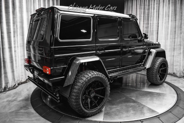 Used 2017 Mercedes-Benz G550 4x4 Squared SUV Black on Black! Upgraded Wheels! 1 of ONLY 300 Made in US! RARE! for sale Sold at Chicago Motor Cars in West Chicago IL 60185 5