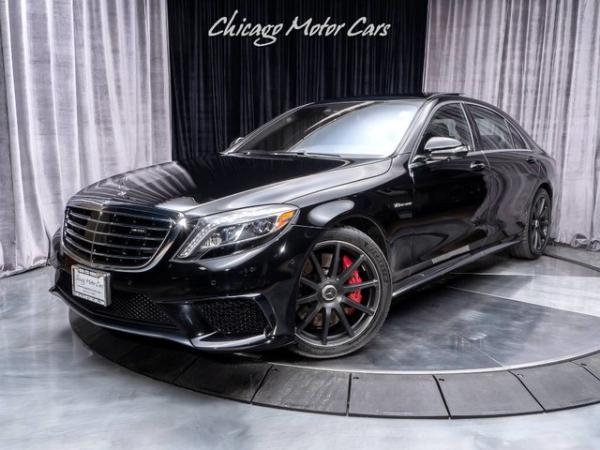 Used 2016 Mercedes-Benz S63 AMG 4 Matic Sedan **Carbon Fiber** MSRP $169,715+ for sale Sold at Chicago Motor Cars in West Chicago IL 60185 2