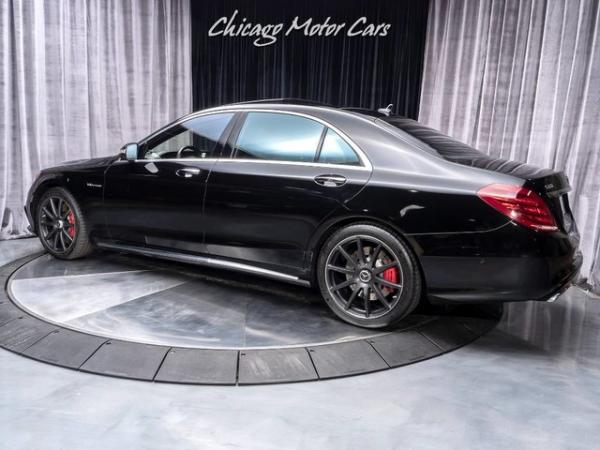 Used 2016 Mercedes-Benz S63 AMG 4 Matic Sedan **Carbon Fiber** MSRP $169,715+ for sale Sold at Chicago Motor Cars in West Chicago IL 60185 3