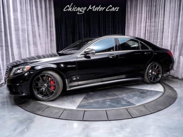 Used 2016 Mercedes-Benz S63 AMG 4 Matic Sedan **Carbon Fiber** MSRP $169,715+ for sale Sold at Chicago Motor Cars in West Chicago IL 60185 1