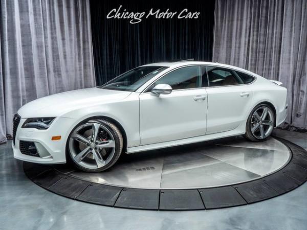 Used 2015 Audi RS 7 Prestige Sedan MSRP $128,840+ for sale Sold at Chicago Motor Cars in West Chicago IL 60185 1