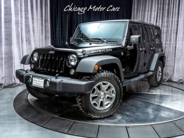 New 2015 Jeep Wrangler Unlimited Rubicon 4x4 SUV UPGRADED BUMPER! UCONNECT! for sale Sold at Chicago Motor Cars in West Chicago IL 60185 2