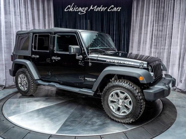 New 2015 Jeep Wrangler Unlimited Rubicon 4x4 SUV UPGRADED BUMPER! UCONNECT! for sale Sold at Chicago Motor Cars in West Chicago IL 60185 6