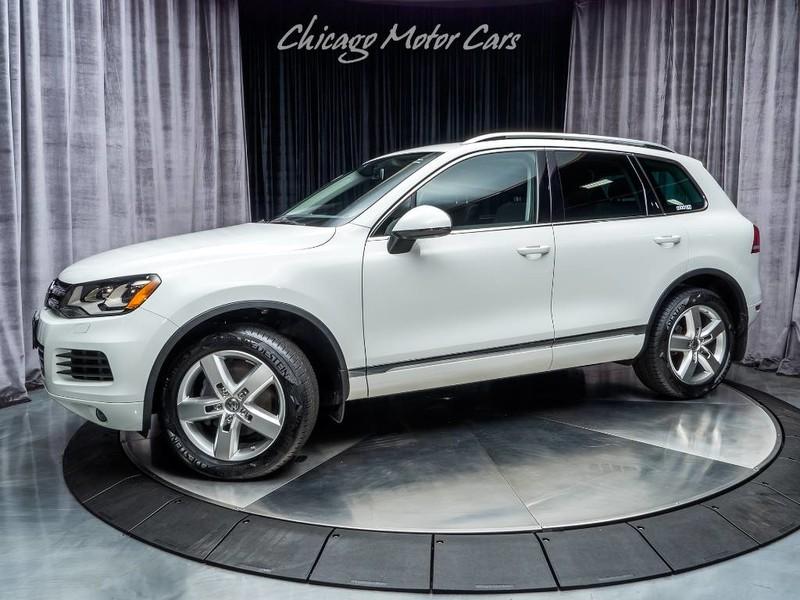 Used 2013 Volkswagen Touareg TDI Lux for sale Sold at Chicago Motor Cars in West Chicago IL 60185 1
