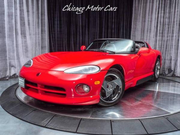 Used 1993 Dodge Viper RT/10 Roadster **ONLY 6K MI - COLLECTOR QUALITY** for sale Sold at Chicago Motor Cars in West Chicago IL 60185 2