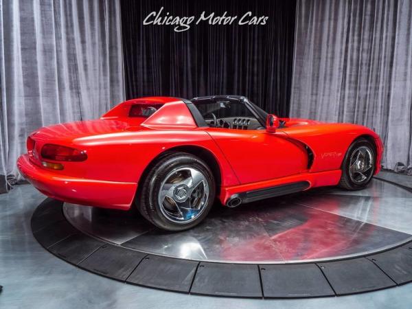 Used 1993 Dodge Viper RT/10 Roadster **ONLY 6K MI - COLLECTOR QUALITY** for sale Sold at Chicago Motor Cars in West Chicago IL 60185 5