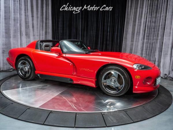 Used 1993 Dodge Viper RT/10 Roadster **ONLY 6K MI - COLLECTOR QUALITY** for sale Sold at Chicago Motor Cars in West Chicago IL 60185 6