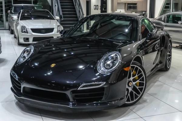 Used 2015 Porsche 911 Turbo S Coupe $195k+ MSRP for sale Sold at Chicago Motor Cars in West Chicago IL 60185 3