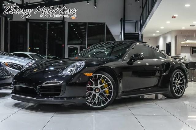 Used 2015 Porsche 911 Turbo S Coupe $195k+ MSRP for sale Sold at Chicago Motor Cars in West Chicago IL 60185 1