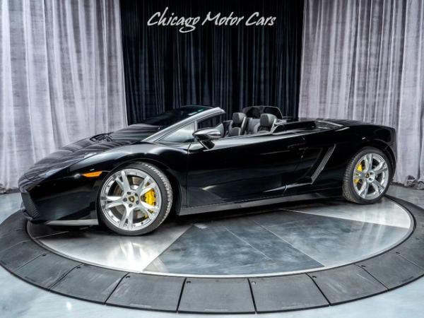 Used 2007 Lamborghini Gallardo Spyder Convertible for sale Sold at Chicago Motor Cars in West Chicago IL 60185 1