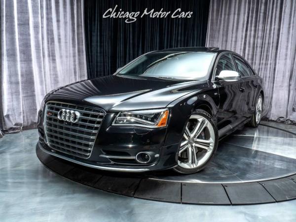 Used 2013 Audi S8 Sedan Quattro AWD MSRP $115,315+ for sale Sold at Chicago Motor Cars in West Chicago IL 60185 2