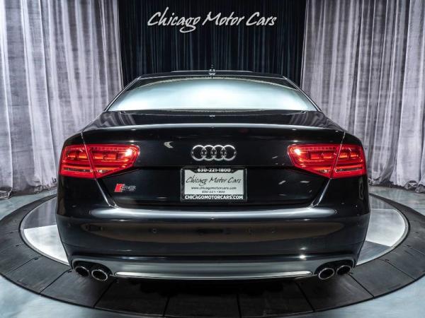 Used 2013 Audi S8 Sedan Quattro AWD MSRP $115,315+ for sale Sold at Chicago Motor Cars in West Chicago IL 60185 4