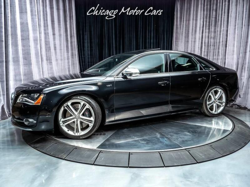 Used 2013 Audi S8 Sedan Quattro AWD MSRP $115,315+ for sale Sold at Chicago Motor Cars in West Chicago IL 60185 1