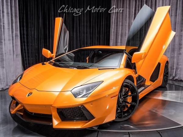 Used 2014 Lamborghini Aventador LP700-4 Coupe for sale Sold at Chicago Motor Cars in West Chicago IL 60185 3