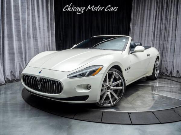 Used 2014 Maserati GranTurismo Convertible MSRP $148,550 + AFTERMARKET WHEELS for sale Sold at Chicago Motor Cars in West Chicago IL 60185 2