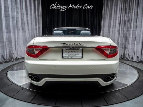 Used 2014 Maserati GranTurismo Convertible MSRP $148,550 + AFTERMARKET WHEELS for sale Sold at Chicago Motor Cars in West Chicago IL 60185 4