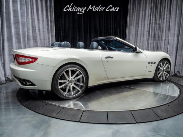 Used 2014 Maserati GranTurismo Convertible MSRP $148,550 + AFTERMARKET WHEELS for sale Sold at Chicago Motor Cars in West Chicago IL 60185 5