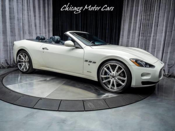 Used 2014 Maserati GranTurismo Convertible MSRP $148,550 + AFTERMARKET WHEELS for sale Sold at Chicago Motor Cars in West Chicago IL 60185 6