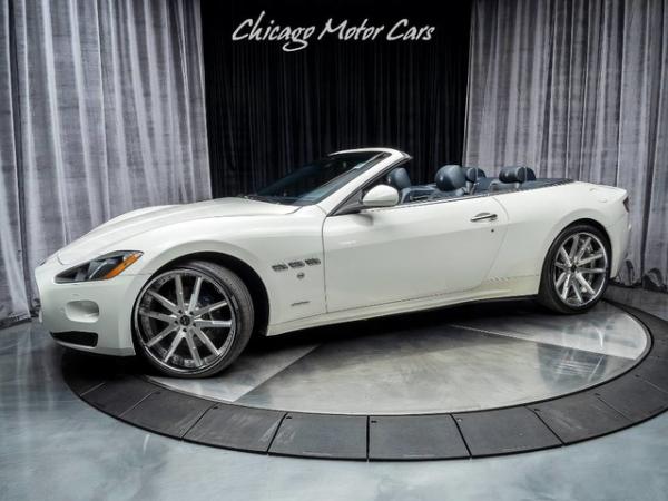 Used 2014 Maserati GranTurismo Convertible MSRP $148,550 + AFTERMARKET WHEELS for sale Sold at Chicago Motor Cars in West Chicago IL 60185 1
