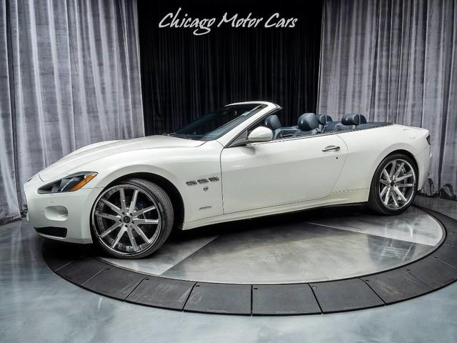 Used 2014 Maserati GranTurismo Convertible MSRP $148,550 + AFTERMARKET WHEELS for sale Sold at Chicago Motor Cars in West Chicago IL 60185 1