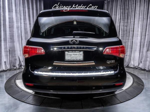Used 2015 INFINITI QX80 SUV 4WD **ORIGINAL WINDOW STICKER LIST: $75,335** for sale Sold at Chicago Motor Cars in West Chicago IL 60185 4