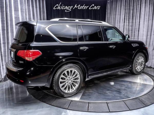 Used 2015 INFINITI QX80 SUV 4WD **ORIGINAL WINDOW STICKER LIST: $75,335** for sale Sold at Chicago Motor Cars in West Chicago IL 60185 5