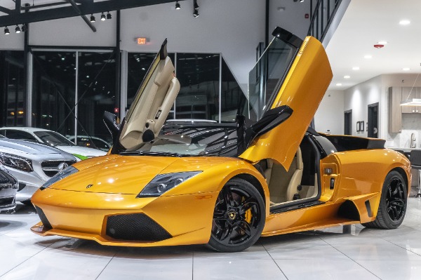 Used-2008-Lamborghini-LP640-Murcielago-Roadster-RARE-Gated-6-Speed-Manual