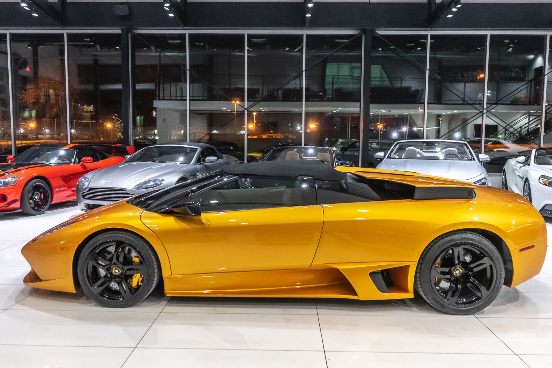 Used-2008-Lamborghini-LP640-Murcielago-Roadster-RARE-Gated-6-Speed-Manual