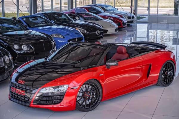 Used 2011 Audi R8 Spyder V10 5.2L STASIS 700HP for sale Sold at Chicago Motor Cars in West Chicago IL 60185 6