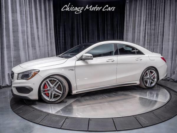 Used 2014 Mercedes-Benz CLA45 AMG Sedan 4 Matic for sale Sold at Chicago Motor Cars in West Chicago IL 60185 1