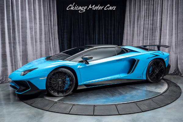 Used 2017 Lamborghini Aventador LP750-4 SV Roadster Upgraded Exhaust & Radar! Serviced! Perfect! Over $601k+ NEW for sale Sold at Chicago Motor Cars in West Chicago IL 60185 2