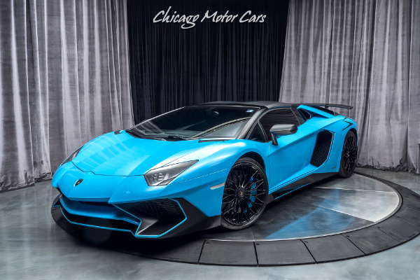 Used 2017 Lamborghini Aventador LP750-4 SV Roadster Upgraded Exhaust & Radar! Serviced! Perfect! Over $601k+ NEW for sale Sold at Chicago Motor Cars in West Chicago IL 60185 4