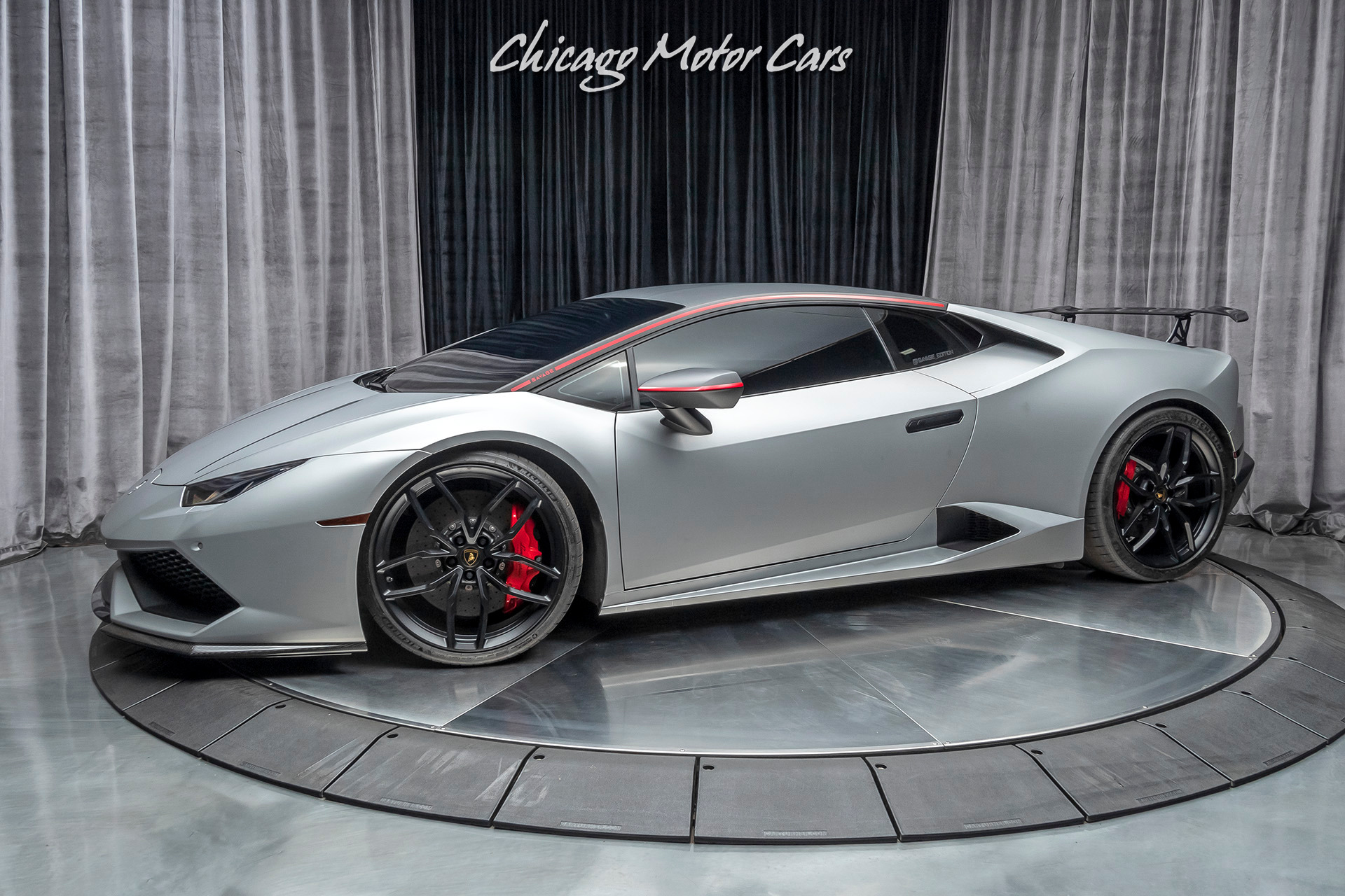 Used 2015 Lamborghini Huracan LP610-4 Coupe SAVAGE EDITION UPGRADES! WELL OPTIONED SPEC! for sale Sold at Chicago Motor Cars in West Chicago IL 60185 1