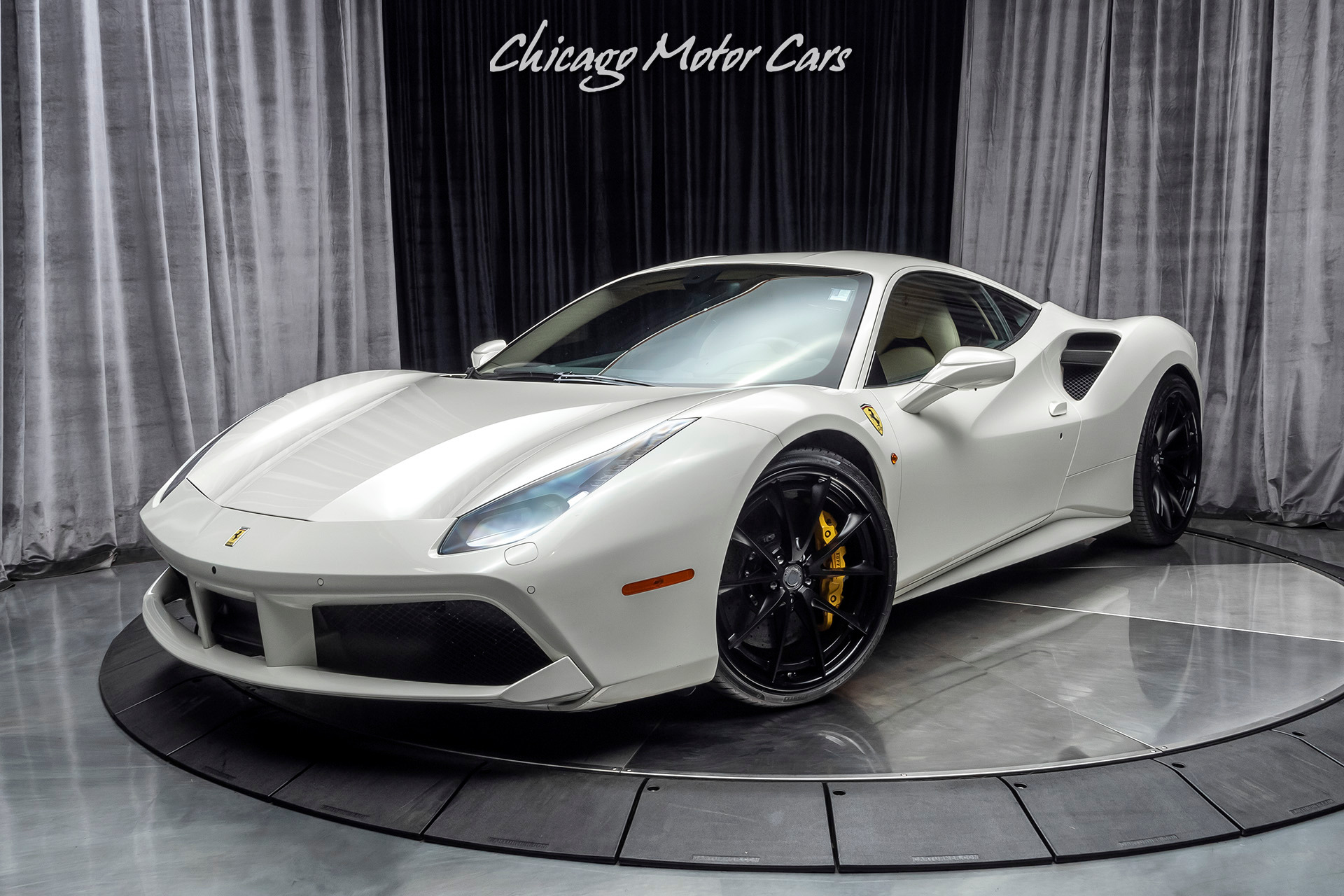 Used 2018 Ferrari 488 GTB Coupe MSRP $320k+ HRE Upgraded Wheels 