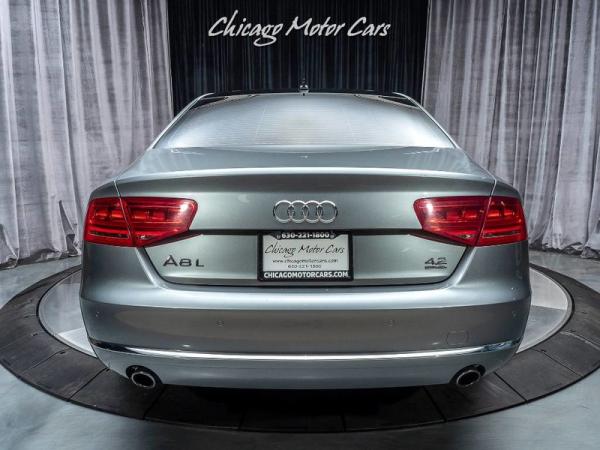 Used 2012 Audi A8 L 4.2 Quattro Sedan *ORIGINAL MSRP $95,655* for sale Sold at Chicago Motor Cars in West Chicago IL 60185 3